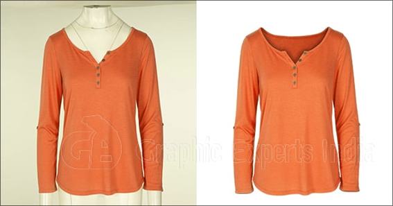 Ghost Mannequin and Neck Joint