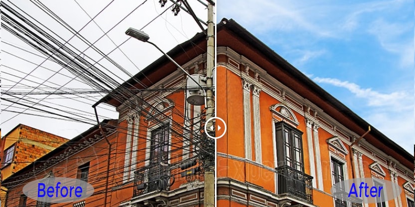 Real estate photo editing service – property photograph professionally edited by Graphic Experts India