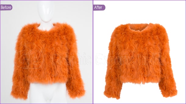 Ghost Mannequin Effect Before After