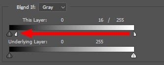 Dragging on the right