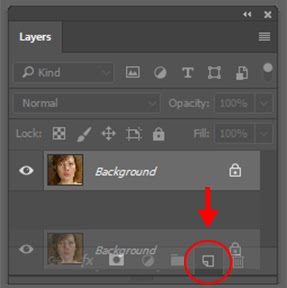 Duplicate the Background Layer