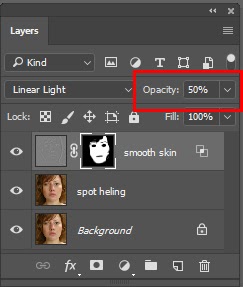Make the opacity 50%