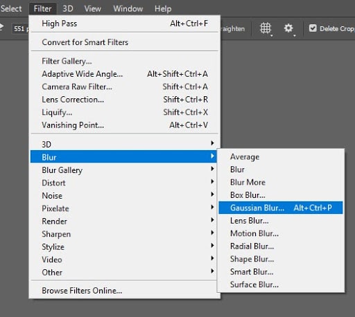 Take a Filter then do it Blur Gaussian Blur.