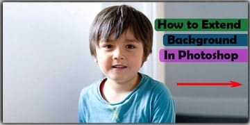 How to Extend Background in Photoshop