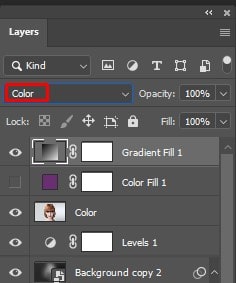 altering blend mode color 