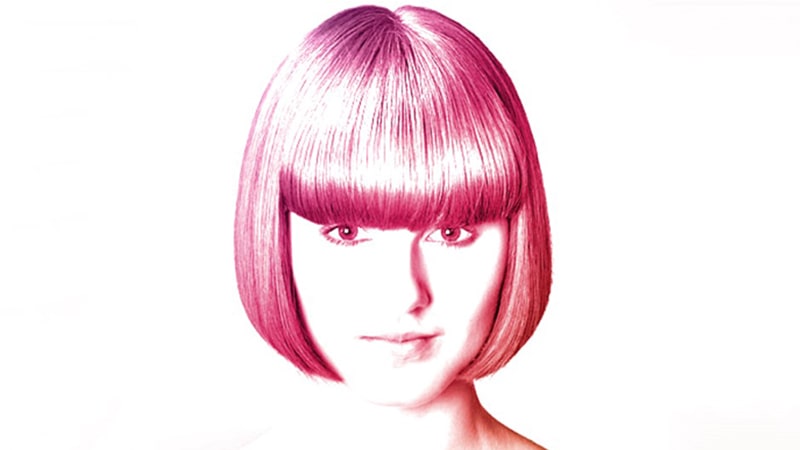 image in gradient spectrum