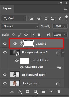name the layer as Levels 1