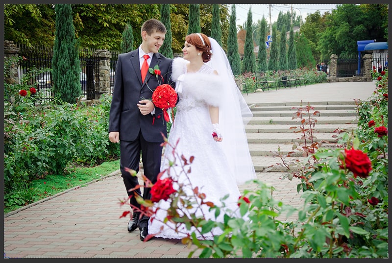 Cropping border in the image