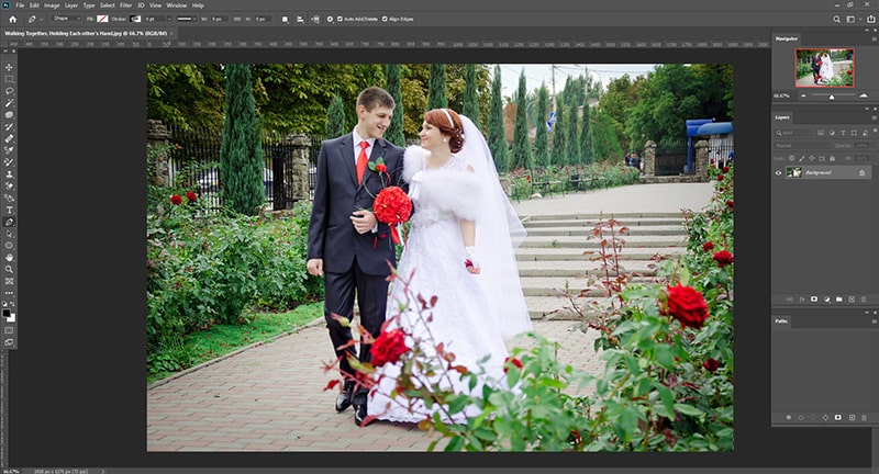 Photoshop crop tool tutorial