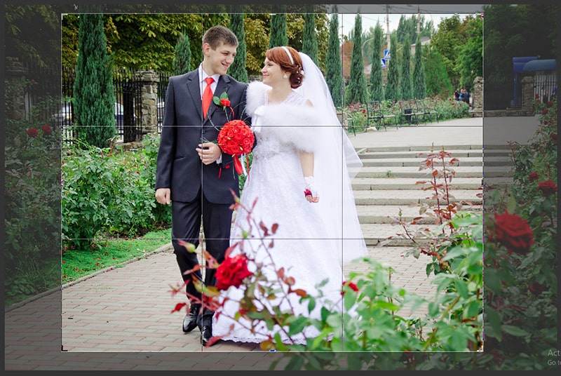 crop tool in photoshop