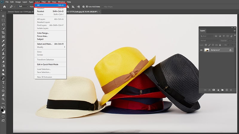 How to Copy a Layer Elements in Photoshop
