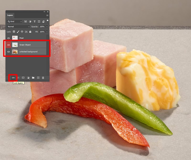 How to Link Layers in Photoshop