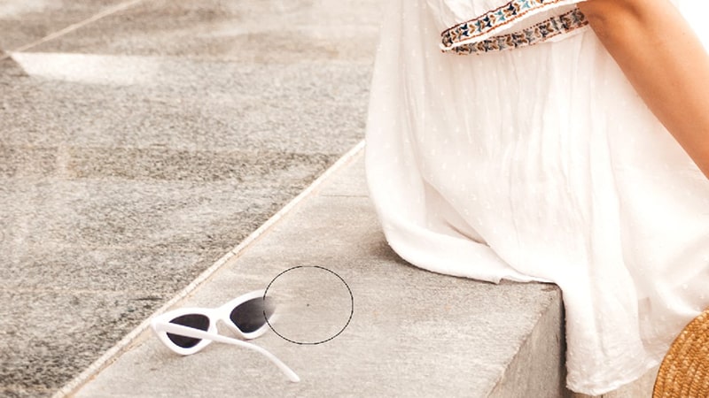 Remove Unwanted Objects with the Clone Stamp Tool