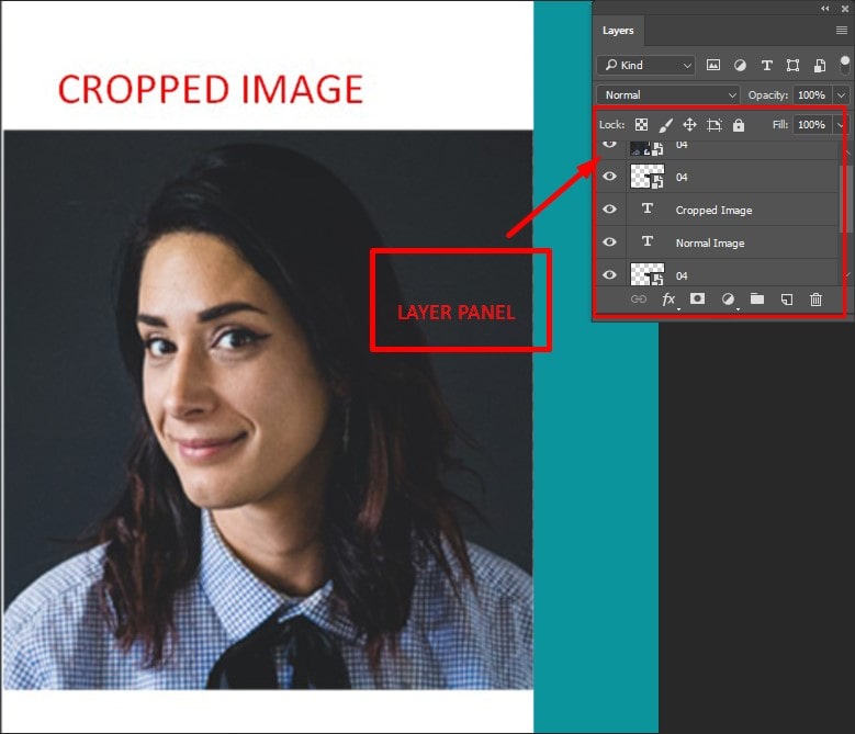 Edit Image through Layers