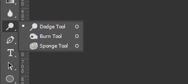 Usage of Dodge and Burn Tool