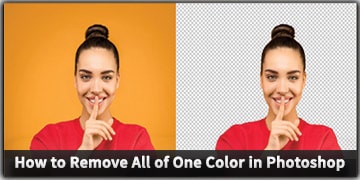 How to Remove All of One Color in Photoshop in 2 Minutes