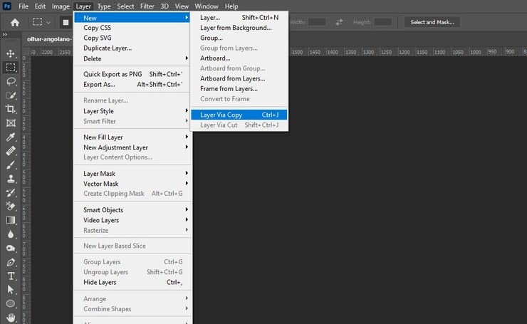 Selecting a Part in Image and Cut Out
