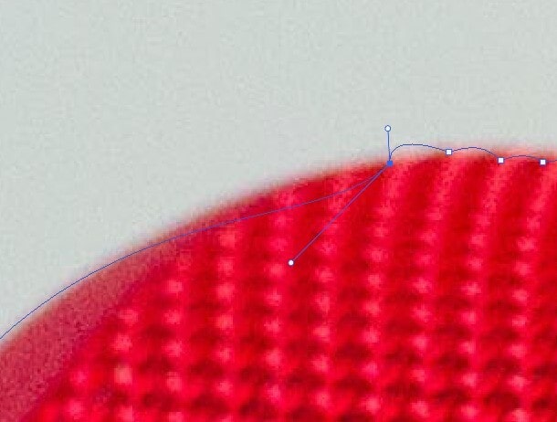 curves in clipping path