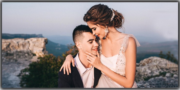 Poses for couple portrait