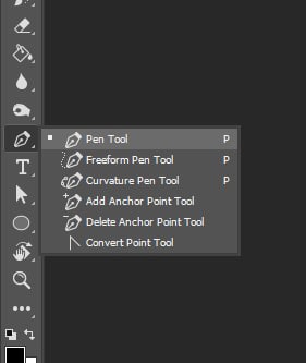 Selecting Pen Tool