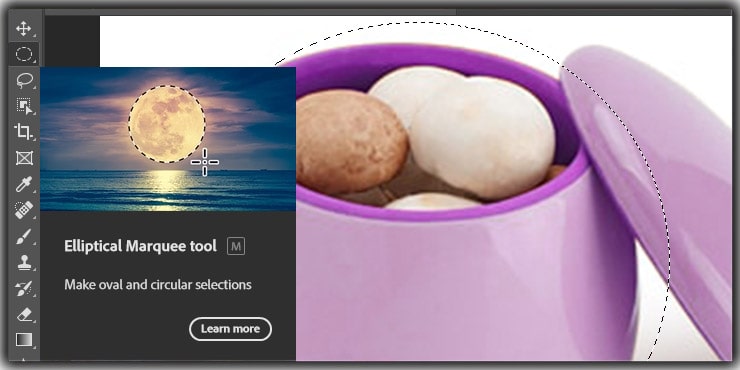 Elliptical Marquee Tool