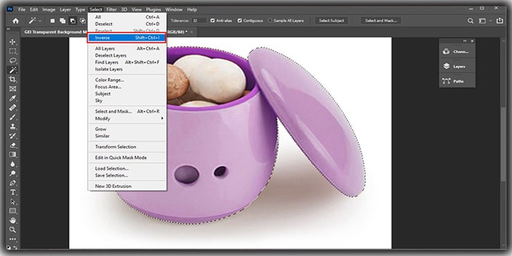 Erase the Background