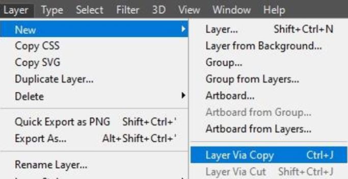 Make a Layer via Copy