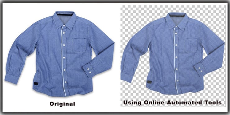 Make background white by Automated Online tool