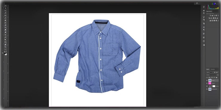 draw selection around object