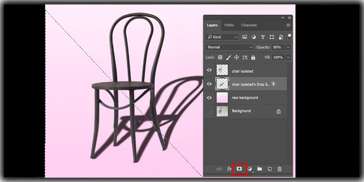 how to create a drop shadow in photoshop cc