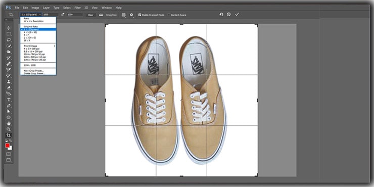 Resize Image in Photoshop