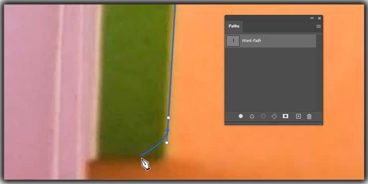 Create Curved Clipping Path
