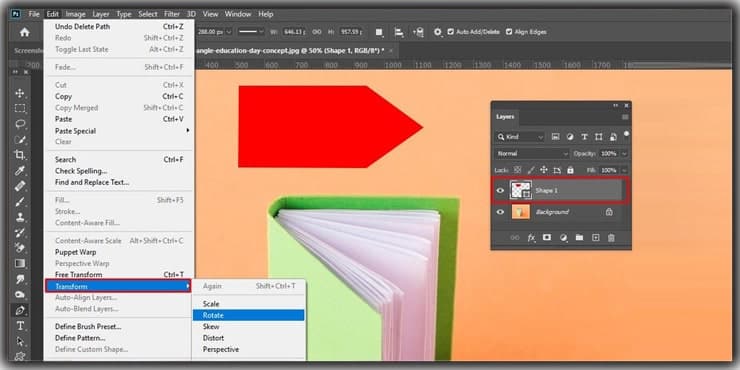 How to transform a Shape Path