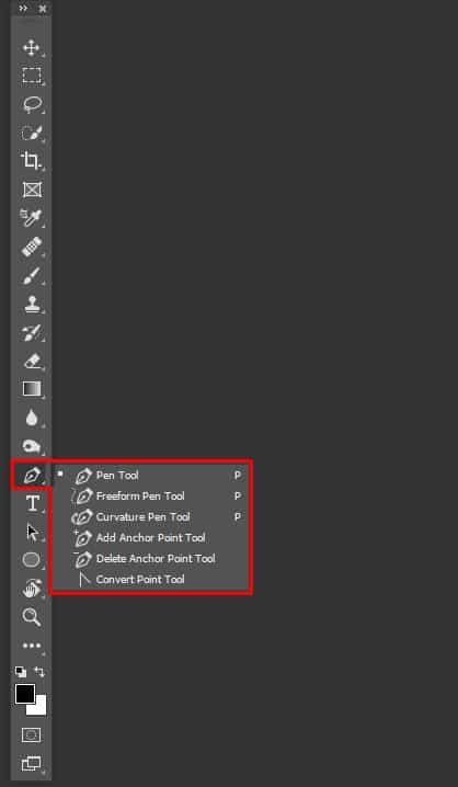 pen tool option