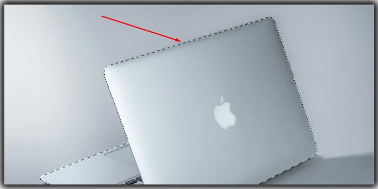 Make selection using Polygonal lasso tool