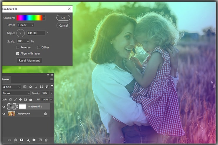 Color Overlay Effect