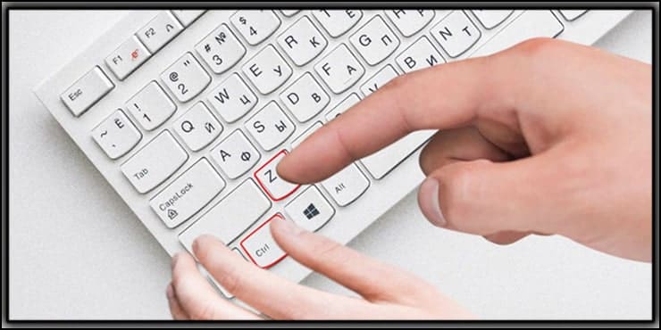Undo shortcut for Windows