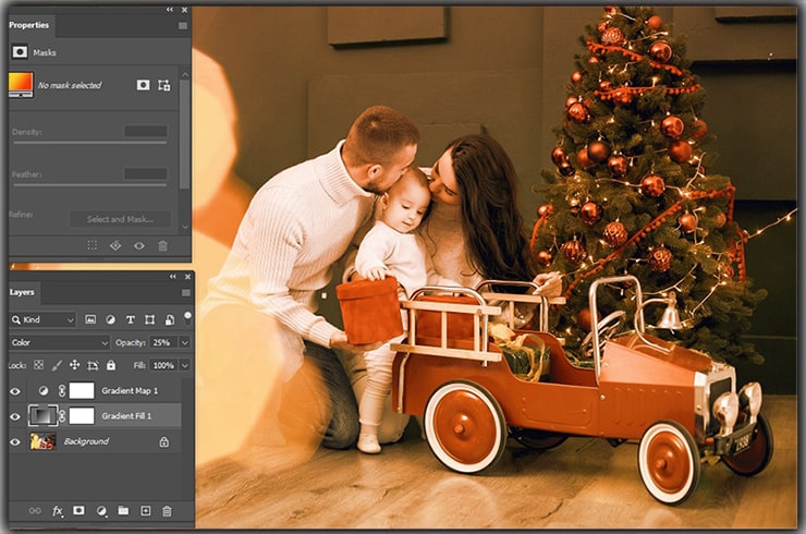 gradient overlay photoshop