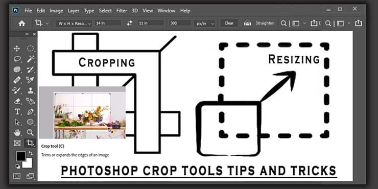 Photoshop Crop Tool