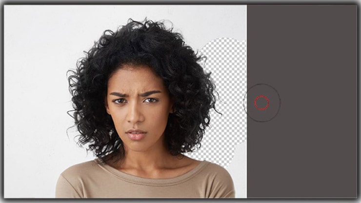 Grey Background Eraser