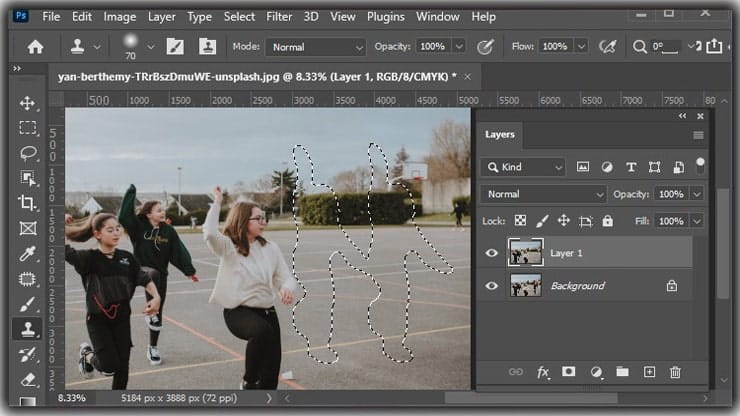 Photoshop Content Aware Fill