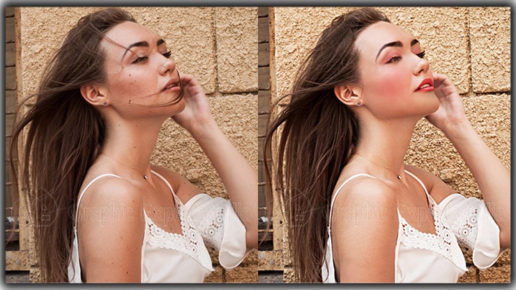 Remove the Flaws in the Photo