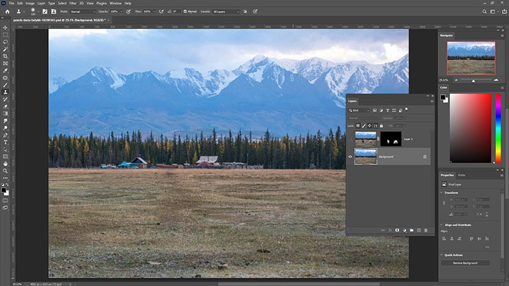 blur image background