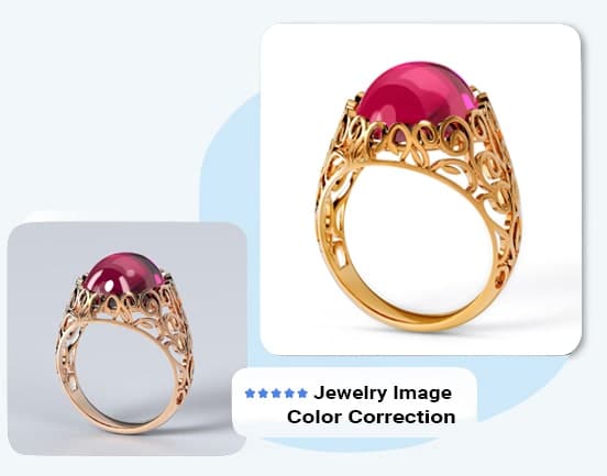 Jewelry Color Correction