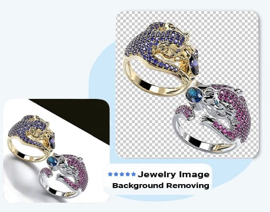 Jewelry Image Background Removing