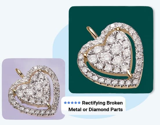 Rectifying Broken Metal or Diamond Parts