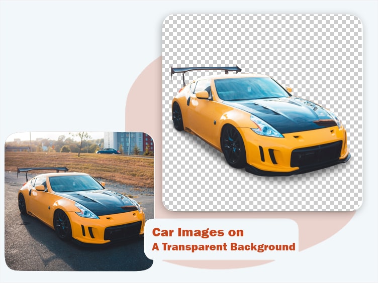 Transparent Background (PNG) – car image editing by Graphic Experts India