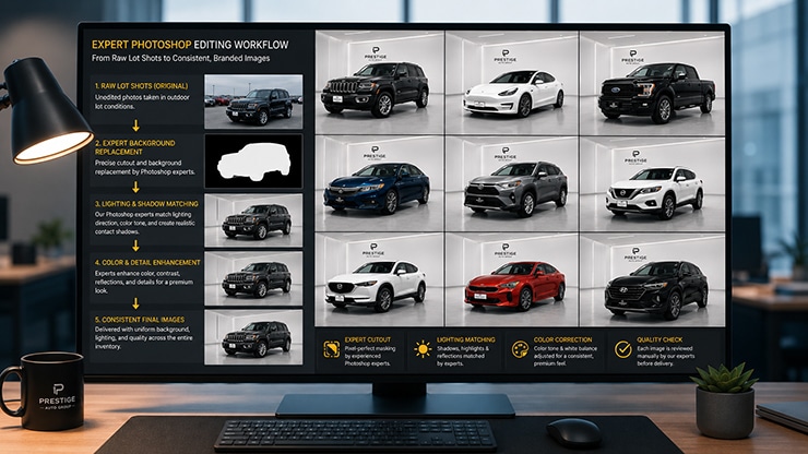 Car Photo Compositing