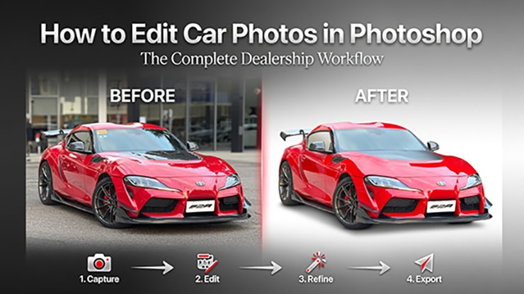 Edit Car Photos in Photoshop