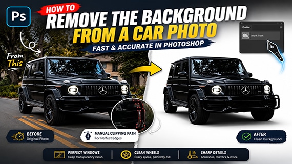Remove the Background from a Car Photo